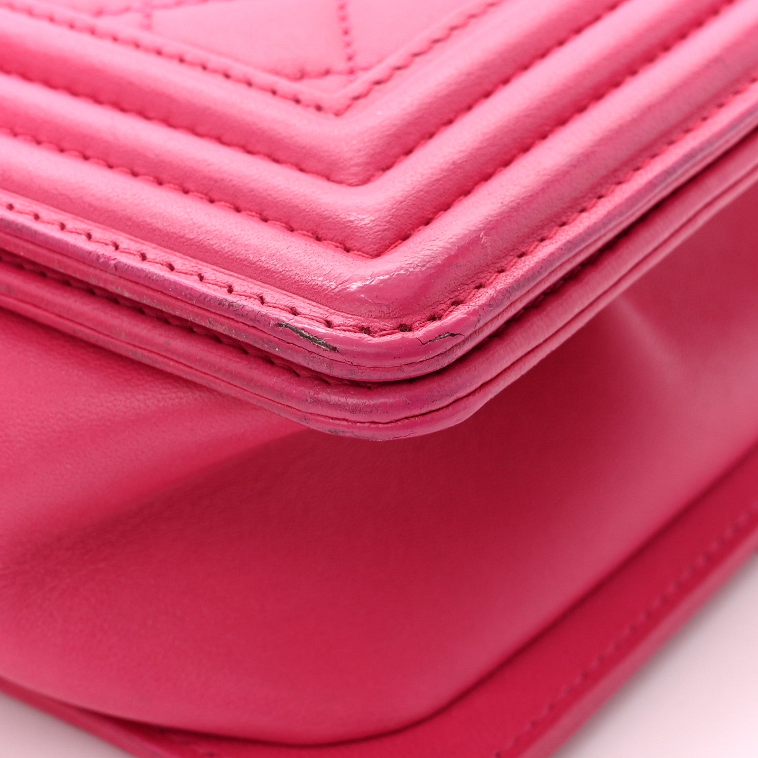 Chanel Lambskin Quilted New Medium Boy Flap Pink 10 of 19