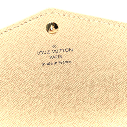 Louis Vuitton Damier Azur Sarah Wallet NM 6 of 8