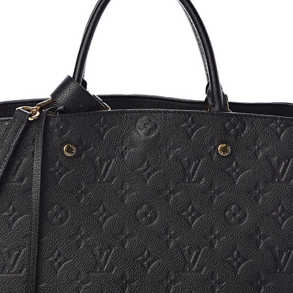 Louis Vuitton Empreinte Montaigne GM Black 9 of 9
