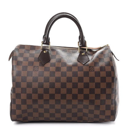 Louis Vuitton Damier Ebene Speedy 30 1 of 11