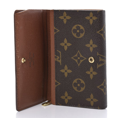 Louis Vuitton Monogram Porte-Monnaie Billets Tresor Wallet 6 of 9