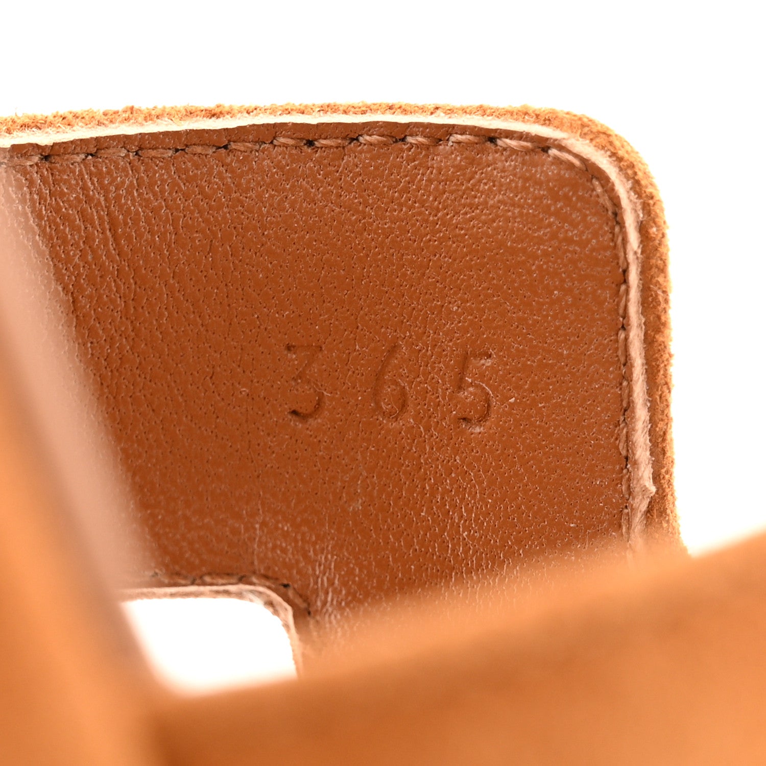 Hermes Suede Goatskin Jam 30 Sandals 36.5 Naturel 17 of 22