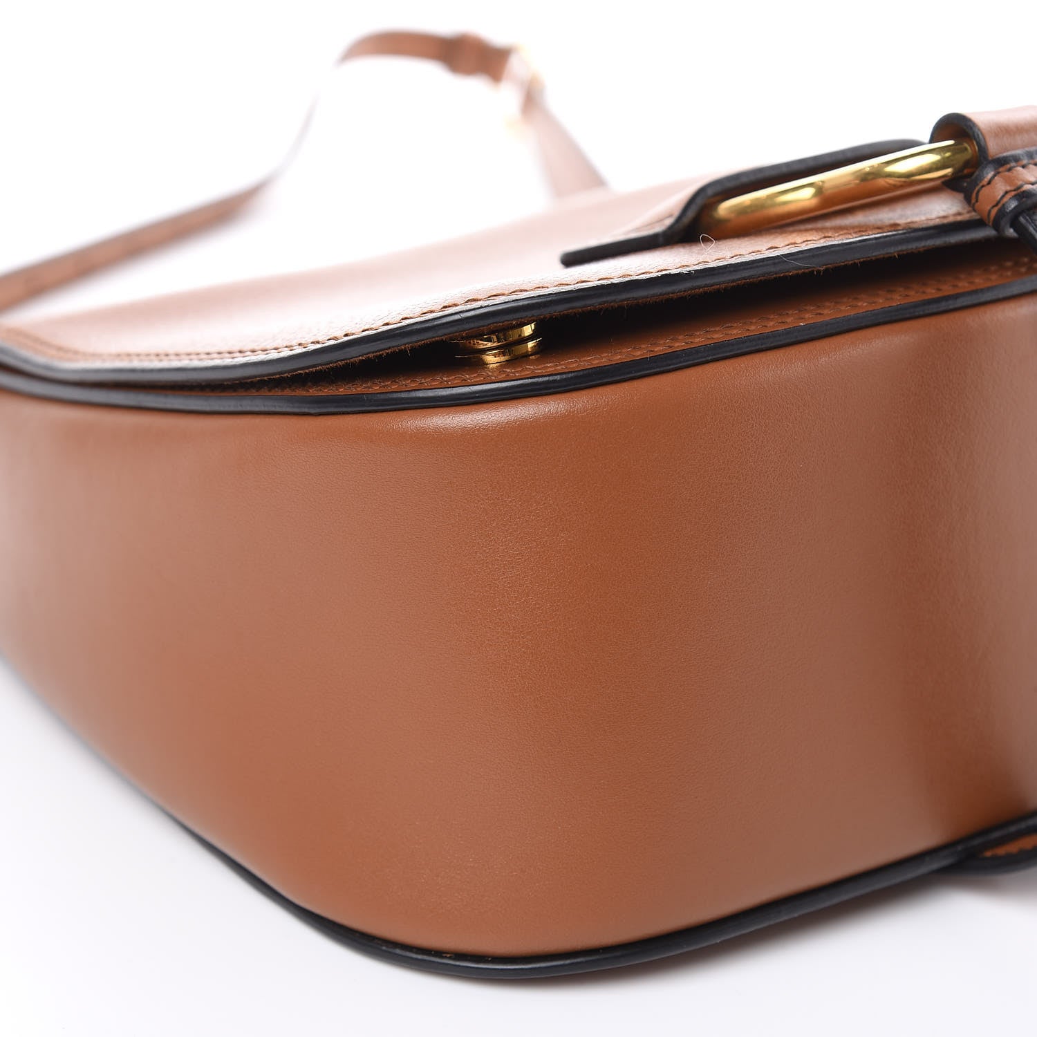 Miu Miu Goatskin Madras Dahlia Brandy 8 of 9