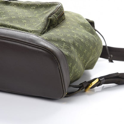 Louis Vuitton Mini Monogram Montsouris GM Backpack Kaki 15 of 19