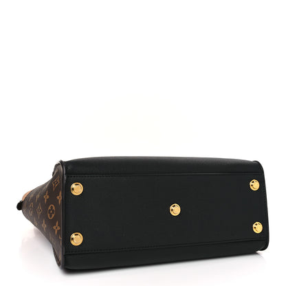 Louis Vuitton Calfskin Monogram On My Side Black 4 of 8