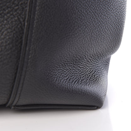 Louis Vuitton Veau Cachemire Soft Lockit MM Black 20 of 20