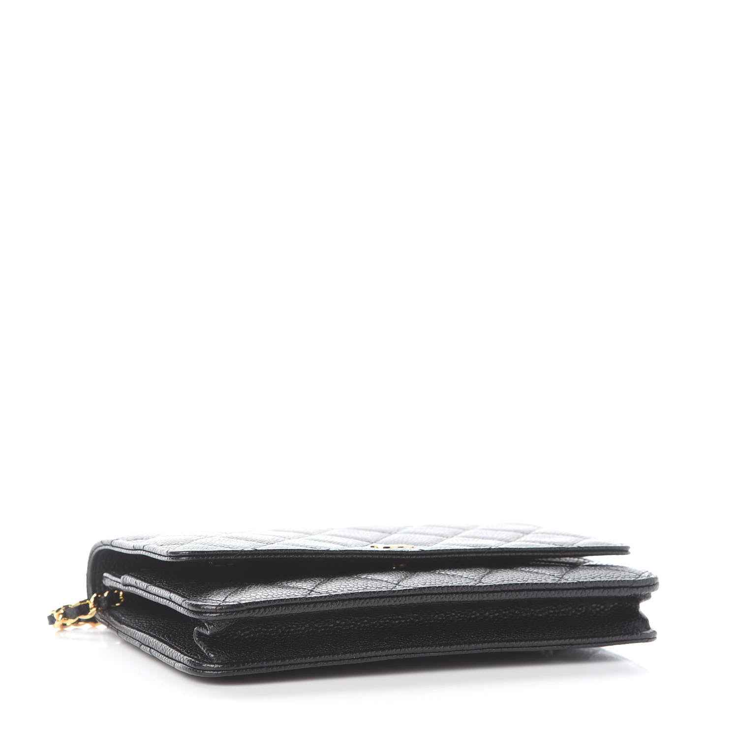 Chanel Caviar Quilted Wallet On Chain WOC Black 4 of 10