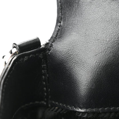Prada Spazzolato Mini Cleo Flap Adjustable Strap Shoulder Bag Black 12 of 14
