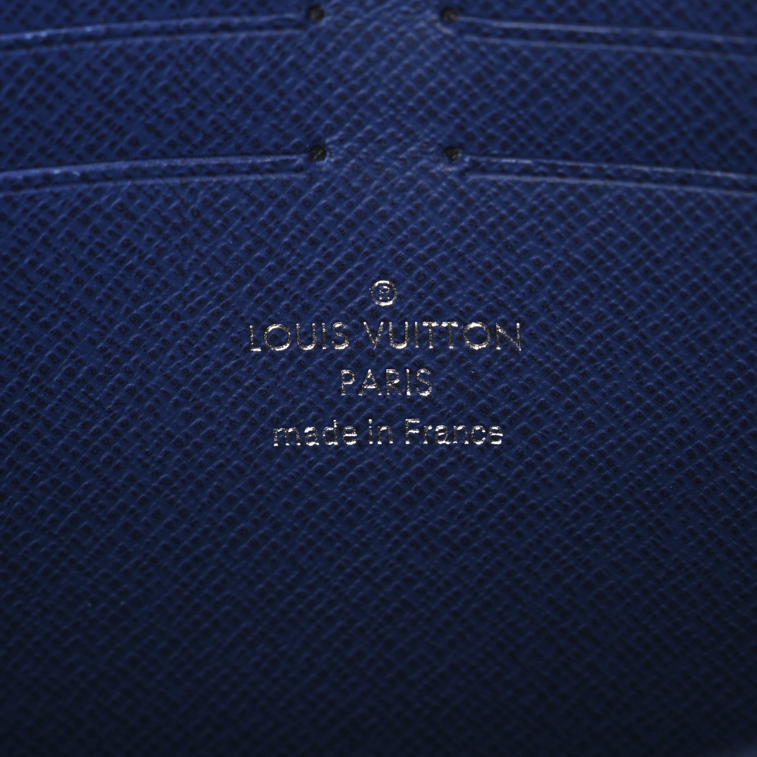 Louis Vuitton Monogram Eclipse Pochette Voyage MM Pacific Blue 6 of 9