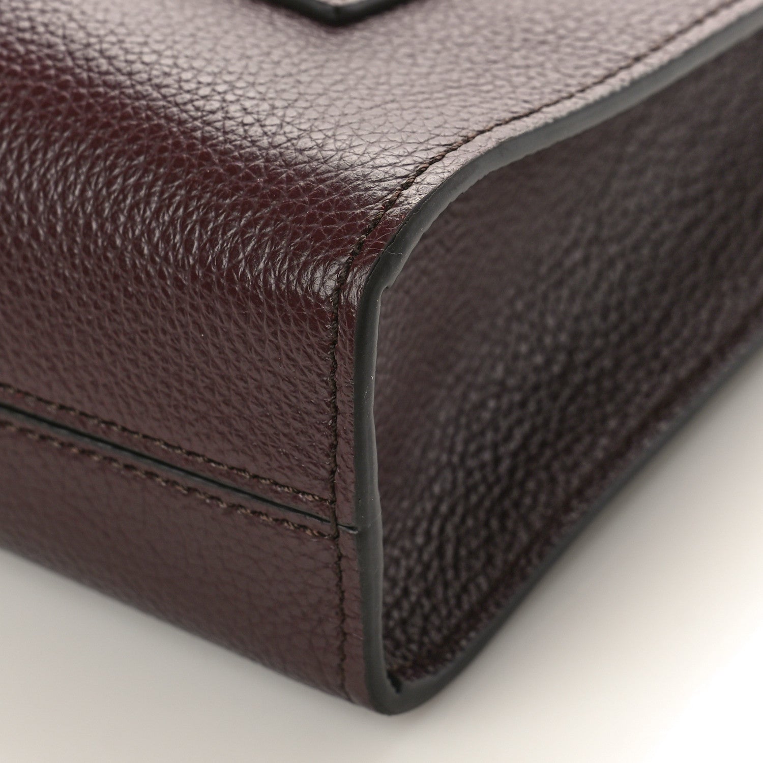 Mulberry Natural Grain Calfskin New Antony Messenger Crossbody Oxblood 8 of 9