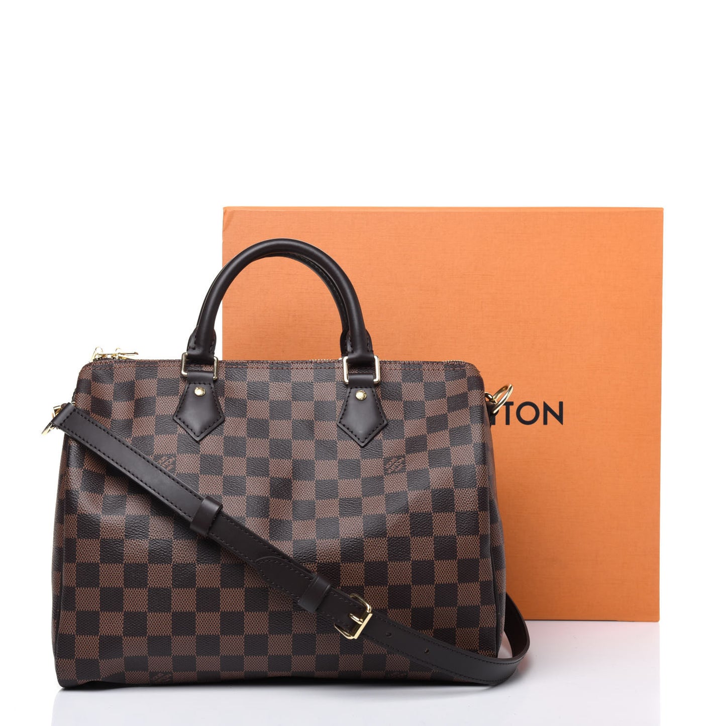 Damier Ebene Speedy Bandouliere 30