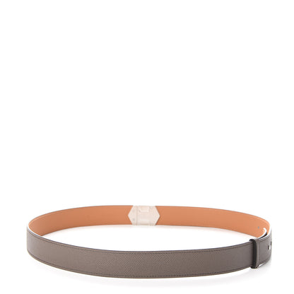 Hermes Epsom 32mm Super H Belt S Etain 2 of 7