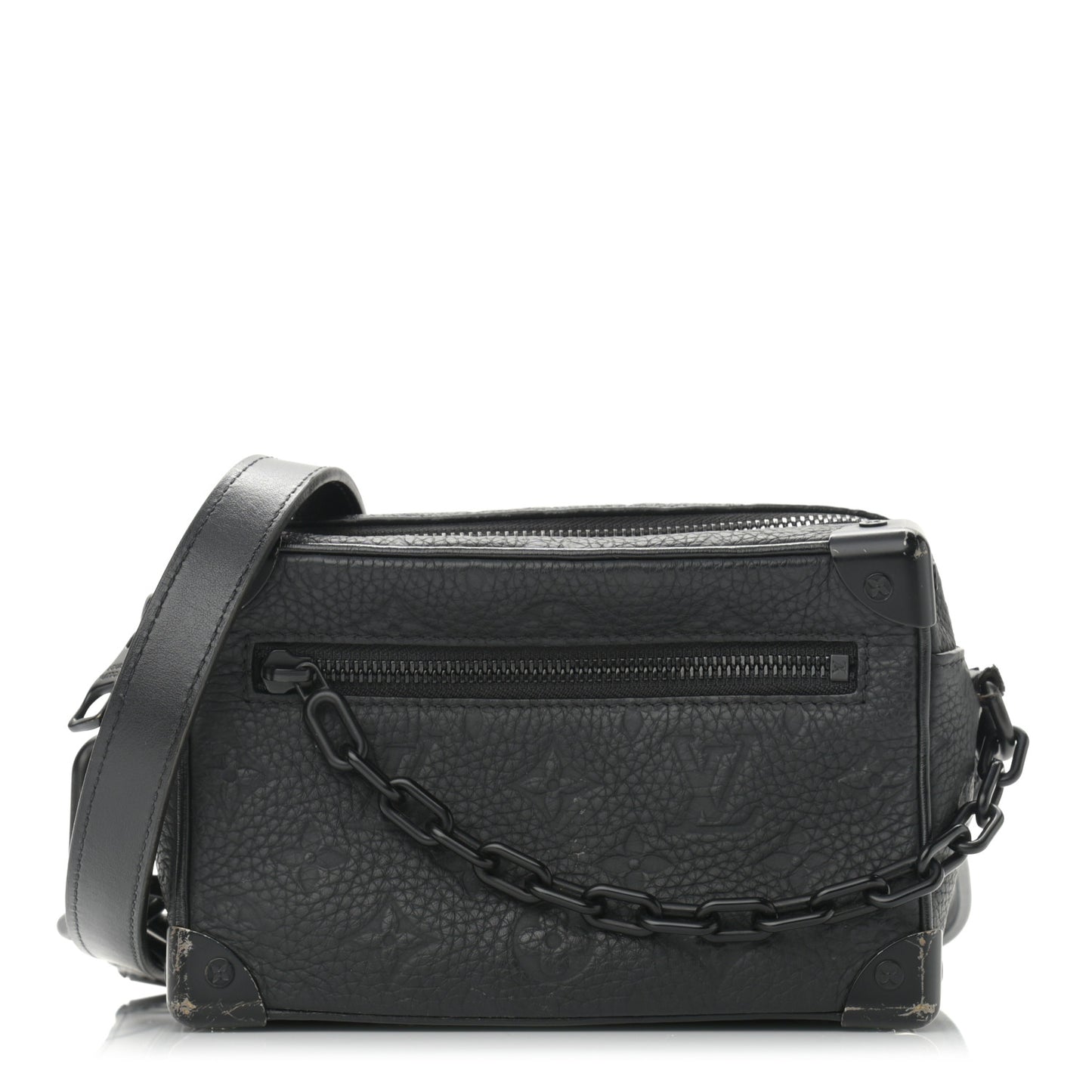 Taurillon Monogram Mini Soft Trunk Black