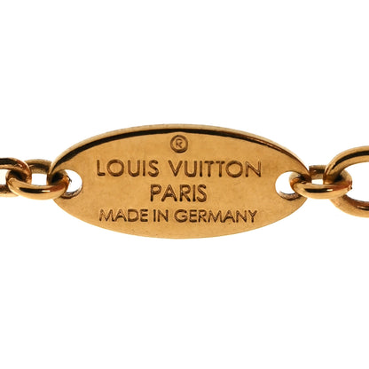 Louis Vuitton Metal Crystal Blooming Bracelet Gold 4 of 5