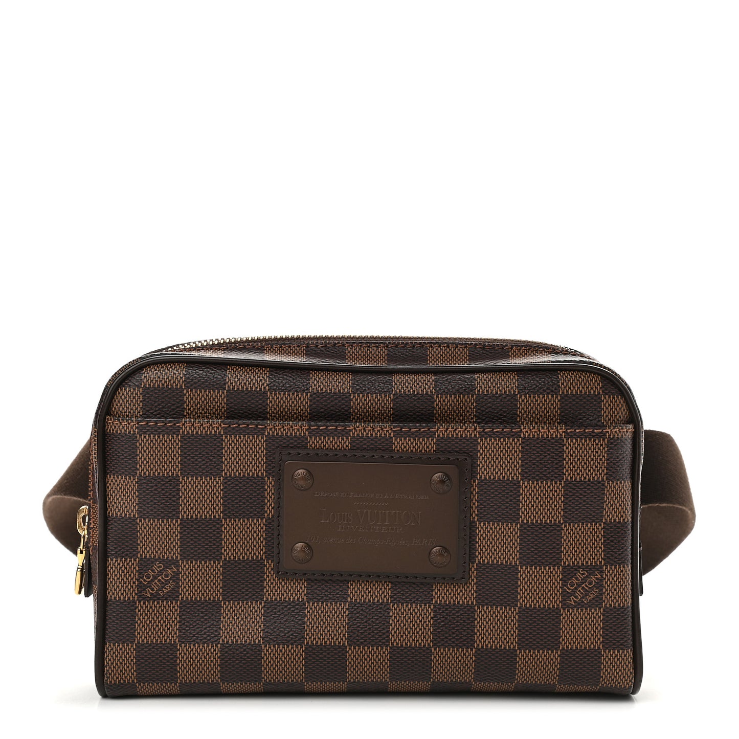 Damier Ebene Brooklyn Bum Bag