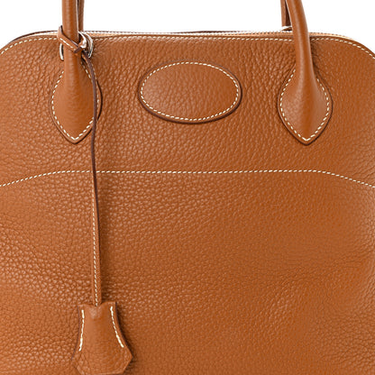 Hermes Taurillon Clemence Bolide 31 Gold 8 of 13