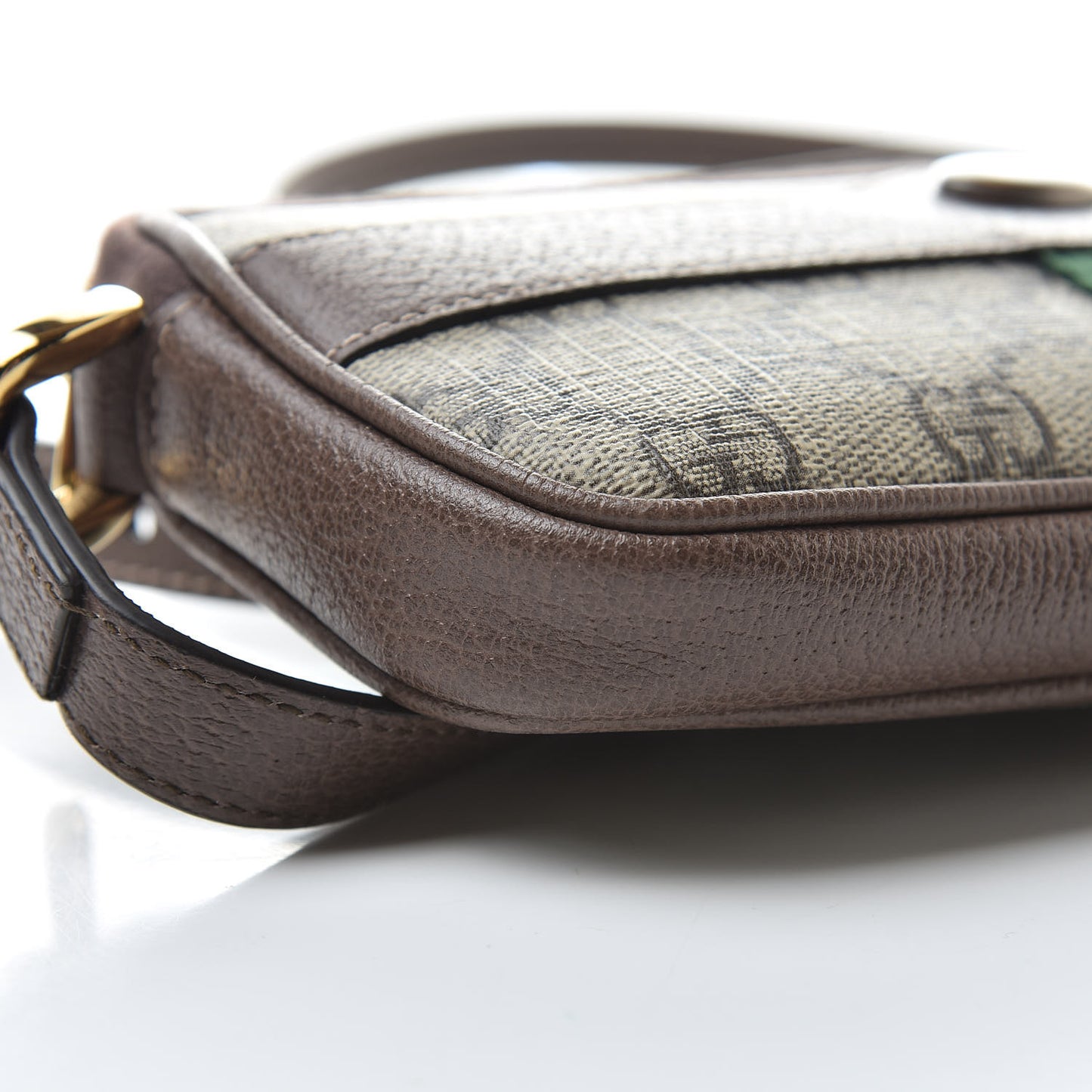 GG Supreme Monogram Web Mini Ophidia GG Bag Brown