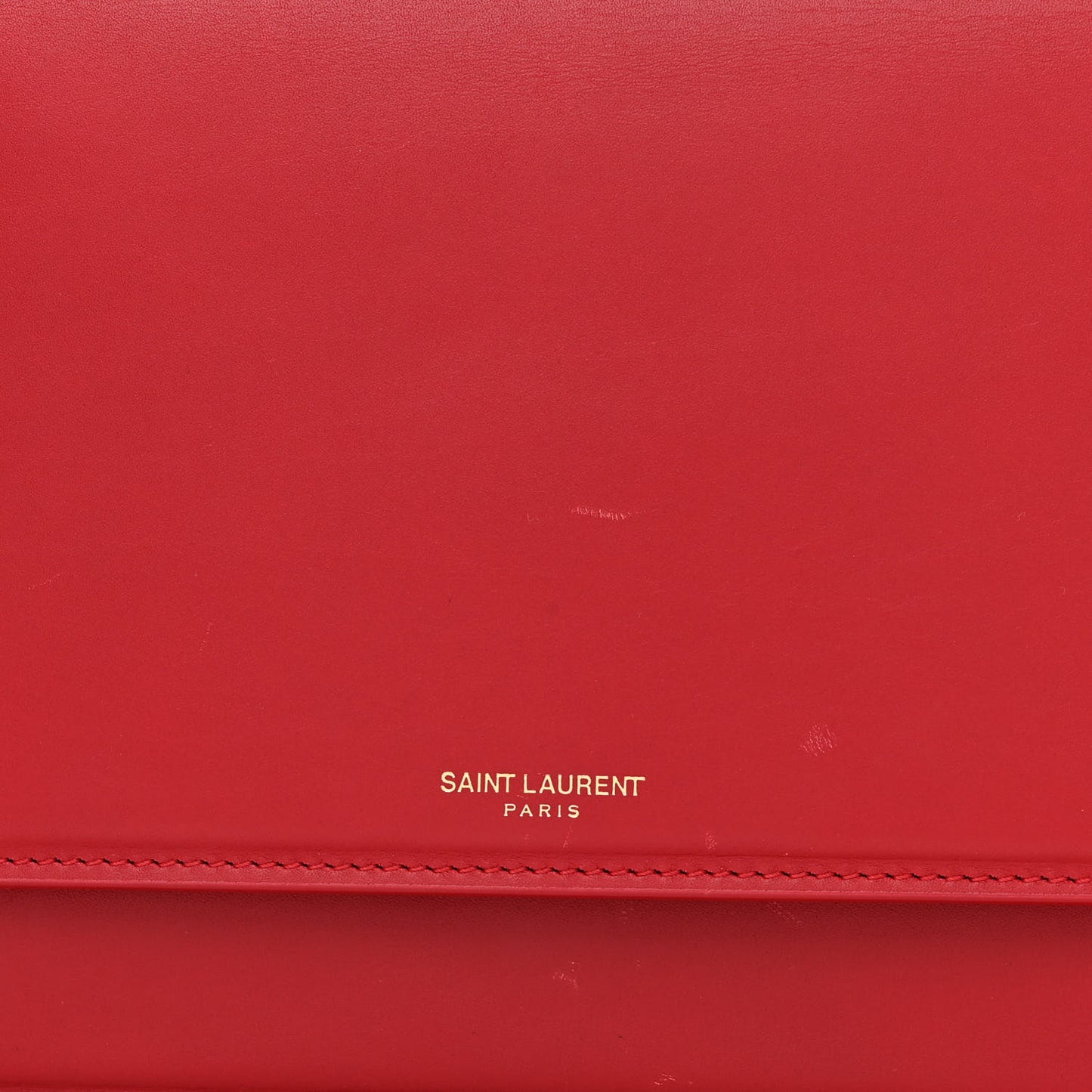 Smooth Calfskin Zoe Chain Bag Eros Red