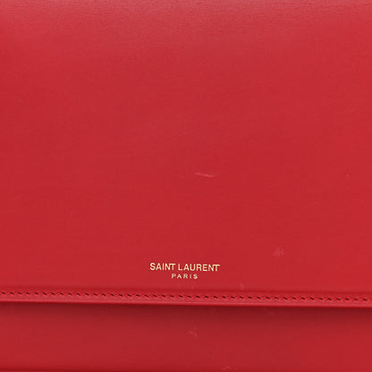Saint Laurent Smooth Calfskin Zoe Chain Bag Eros Red 8 of 13