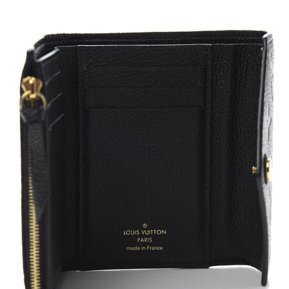 Louis Vuitton Empreinte Victorine Wallet Black 6 of 10