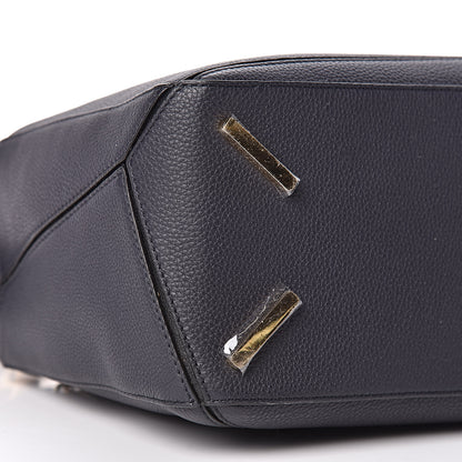 Loewe Calfskin Medium Puzzle Bag Midnight Blue Black 9 of 10