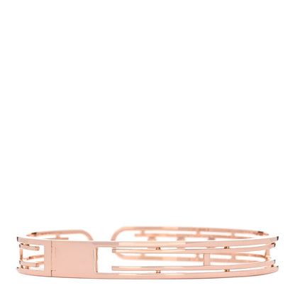 Messika 18K Rose Gold Diamond Move 10th Bangle Bracelet 2 of 4