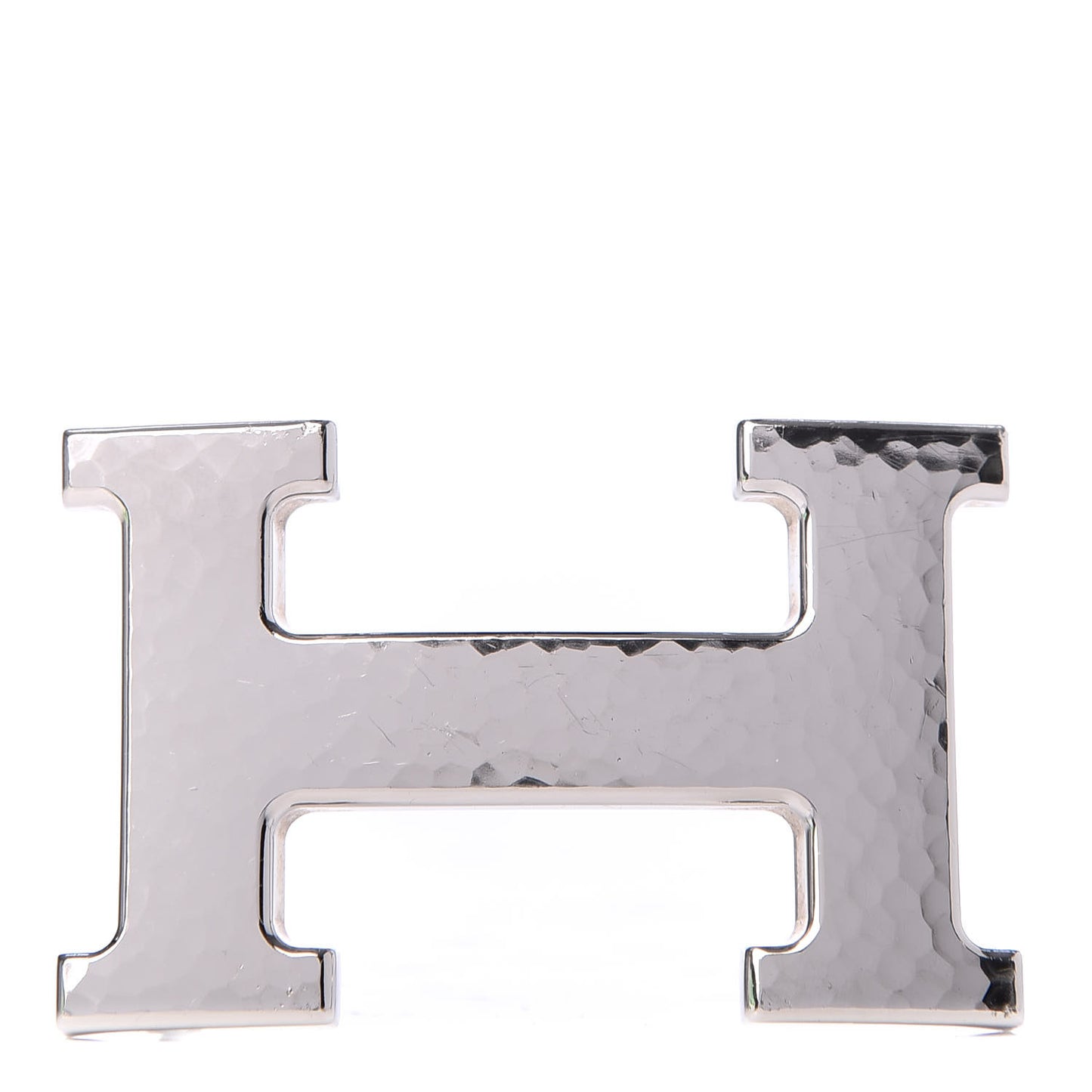 Palladium Martelee 32mm H Belt Buckle Silver