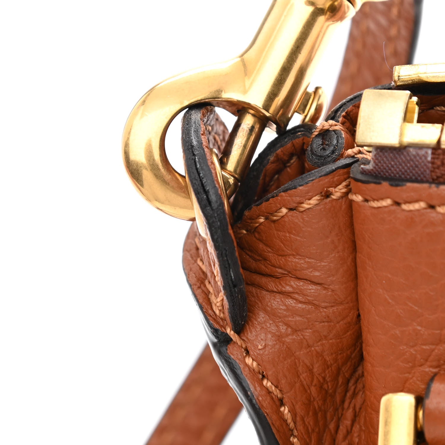Chloe Calfskin Mini Marcie Satchel Tan 12 of 13
