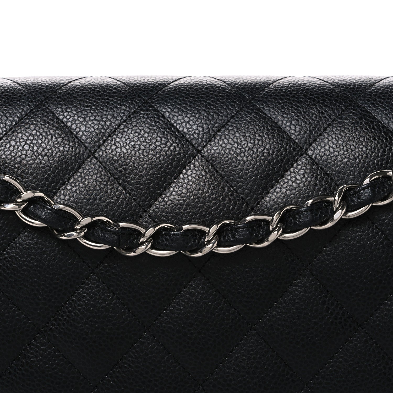 Chanel Caviar Quilted Maxi Double Flap Black 8 of 10