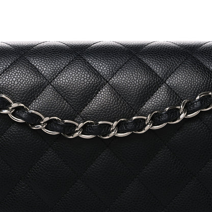 Chanel Caviar Quilted Maxi Double Flap Black 8 of 10