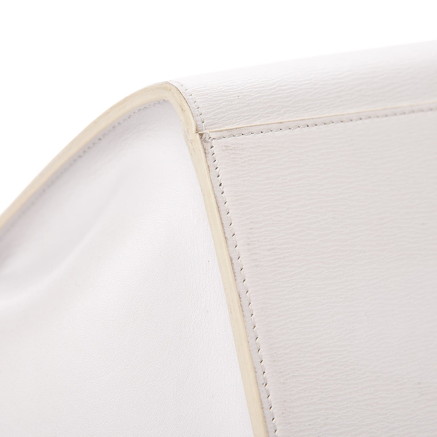 Liege Calfskin Small Trapeze White