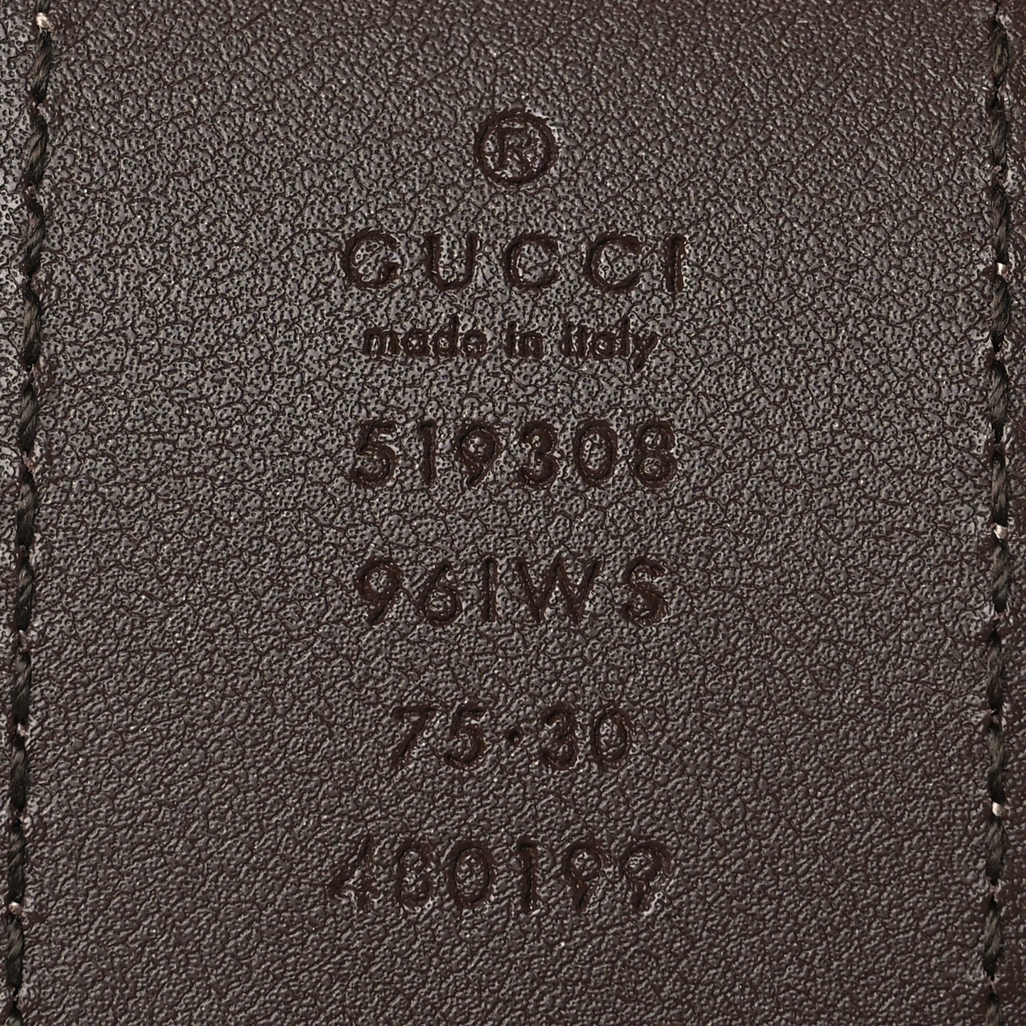 GG Supreme Monogram Ophidia Belted iPhone Case 75 30 Dark Brown