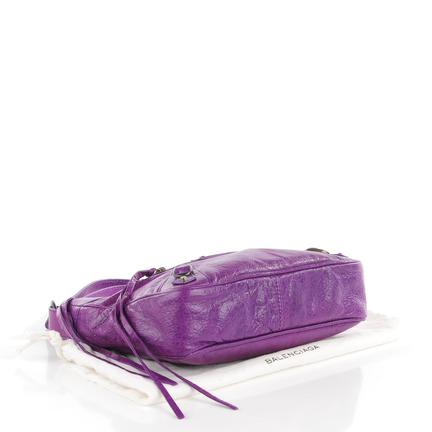 Balenciaga Agneau Classic Hardware Hip Ultraviolet 4 of 11