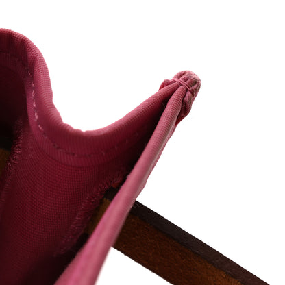 Hermes Vache Hunter Toile Herbag Zip 31 PM Rose Lipstick Natural 13 of 13