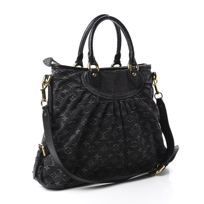 Louis Vuitton Denim Neo Cabby GM Black 4 of 11