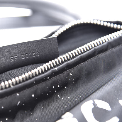 Givenchy Nylon Stencil Small Pandora Black White 6 of 10