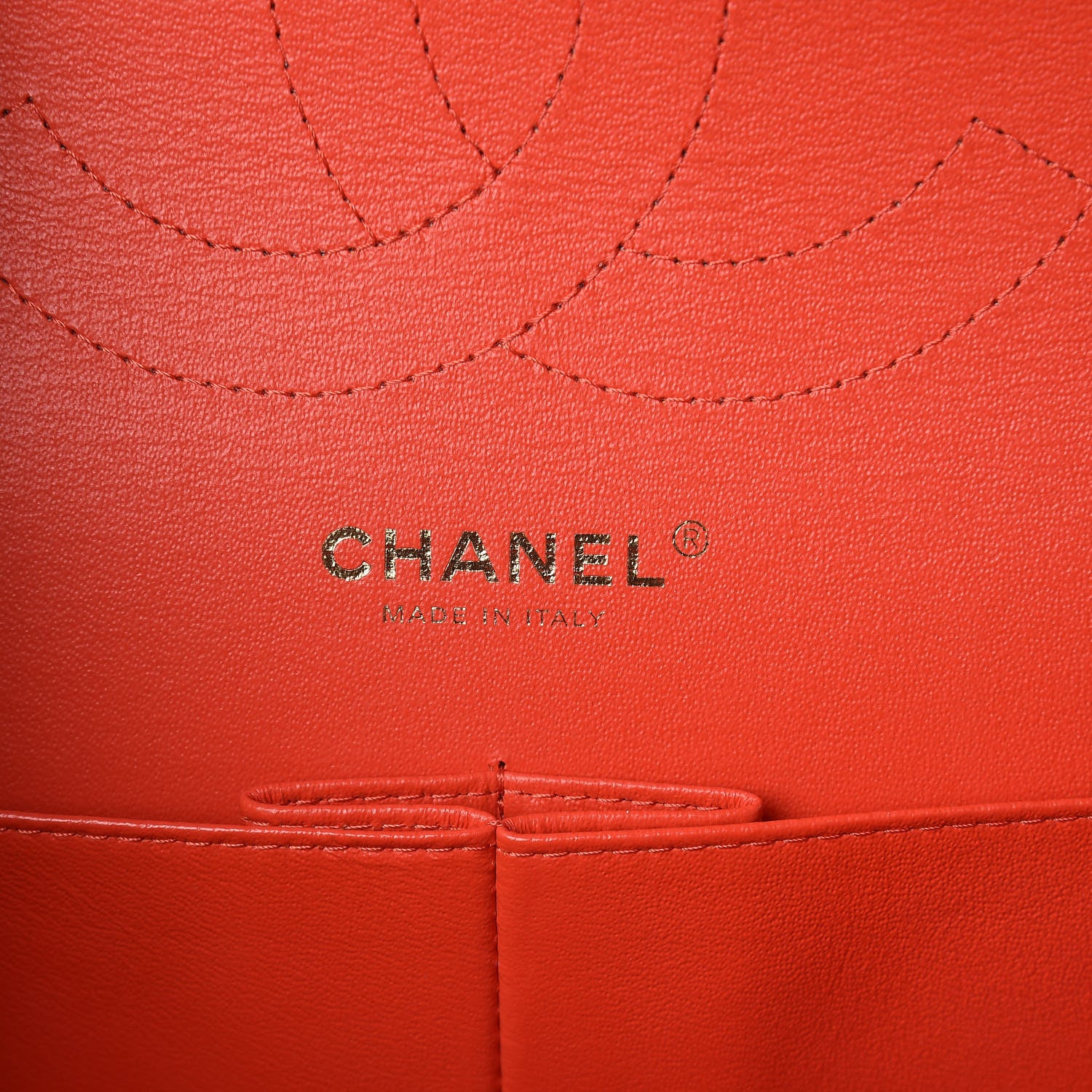 Chanel Caviar Quilted Jumbo Double Flap Red 6 of 10