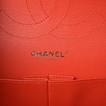 Chanel Caviar Quilted Jumbo Double Flap Red 6 of 10
