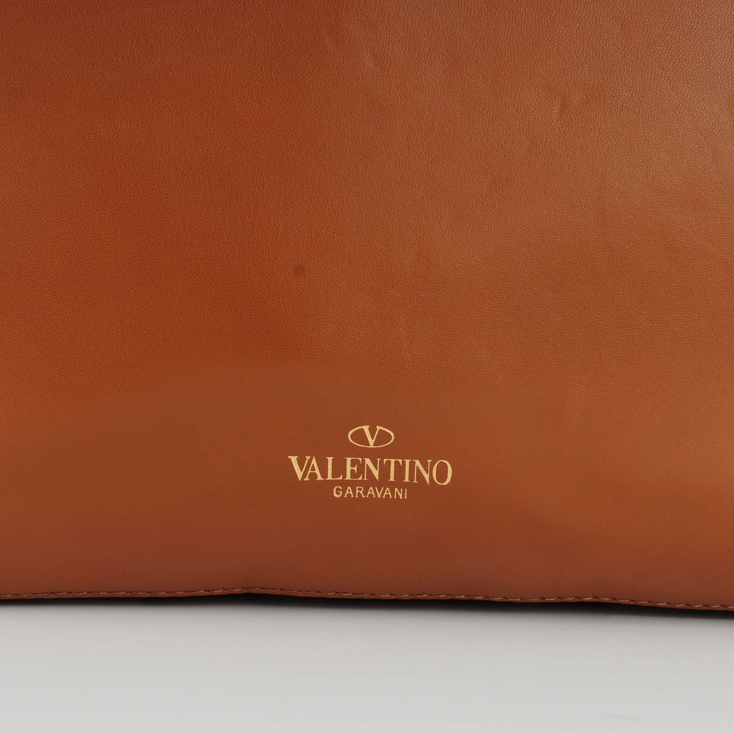 Vitello Lace Demetra Satchel Cognac