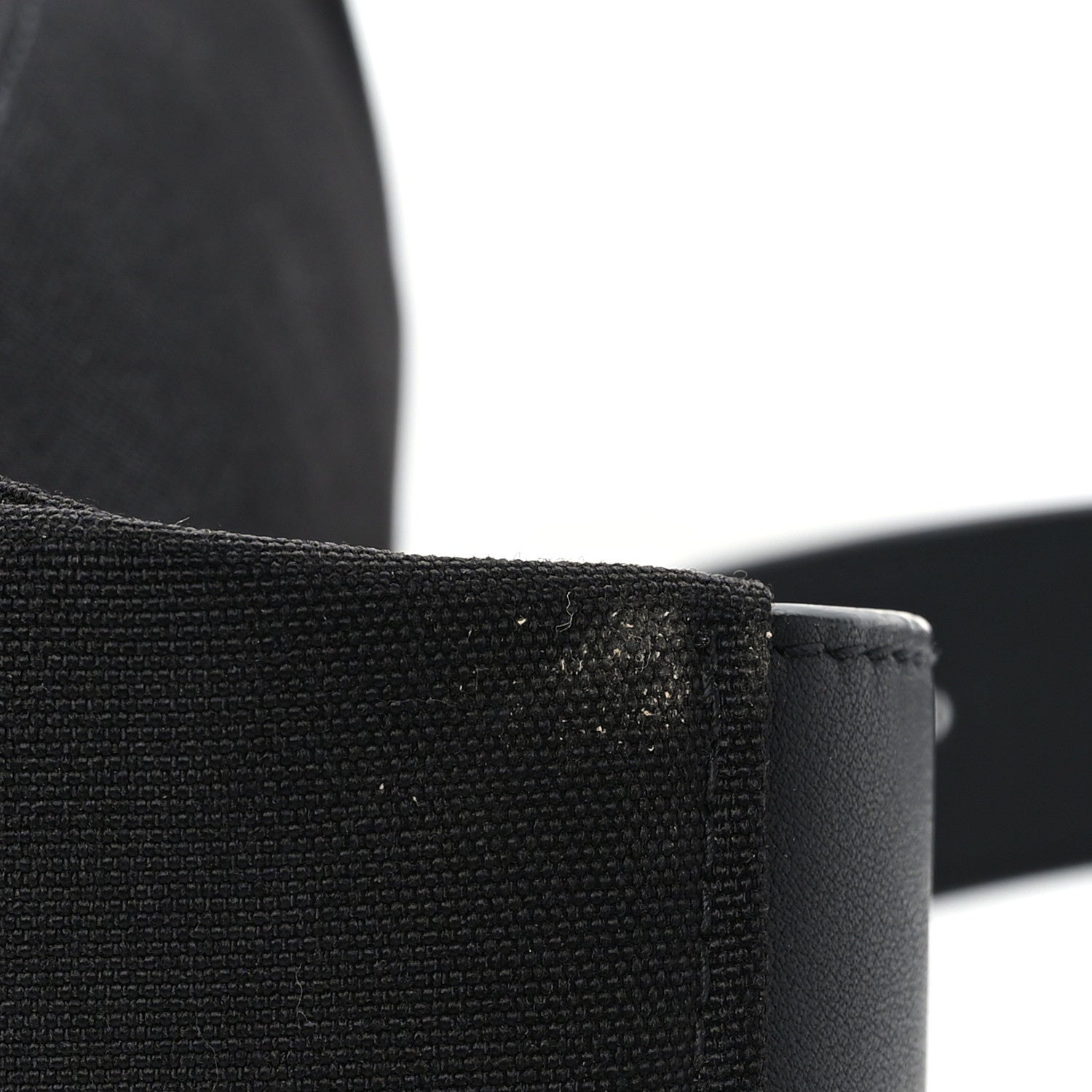 Saint Laurent Canvas Monogram Belt Bag Black 9 of 9