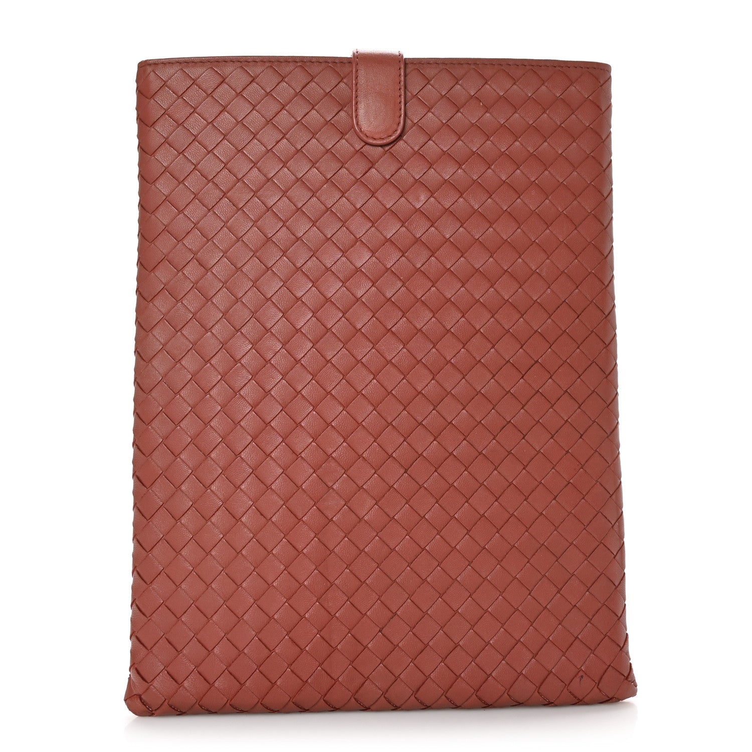 Bottega Veneta Nappa Intrecciato iPad Case Brique 1 of 8
