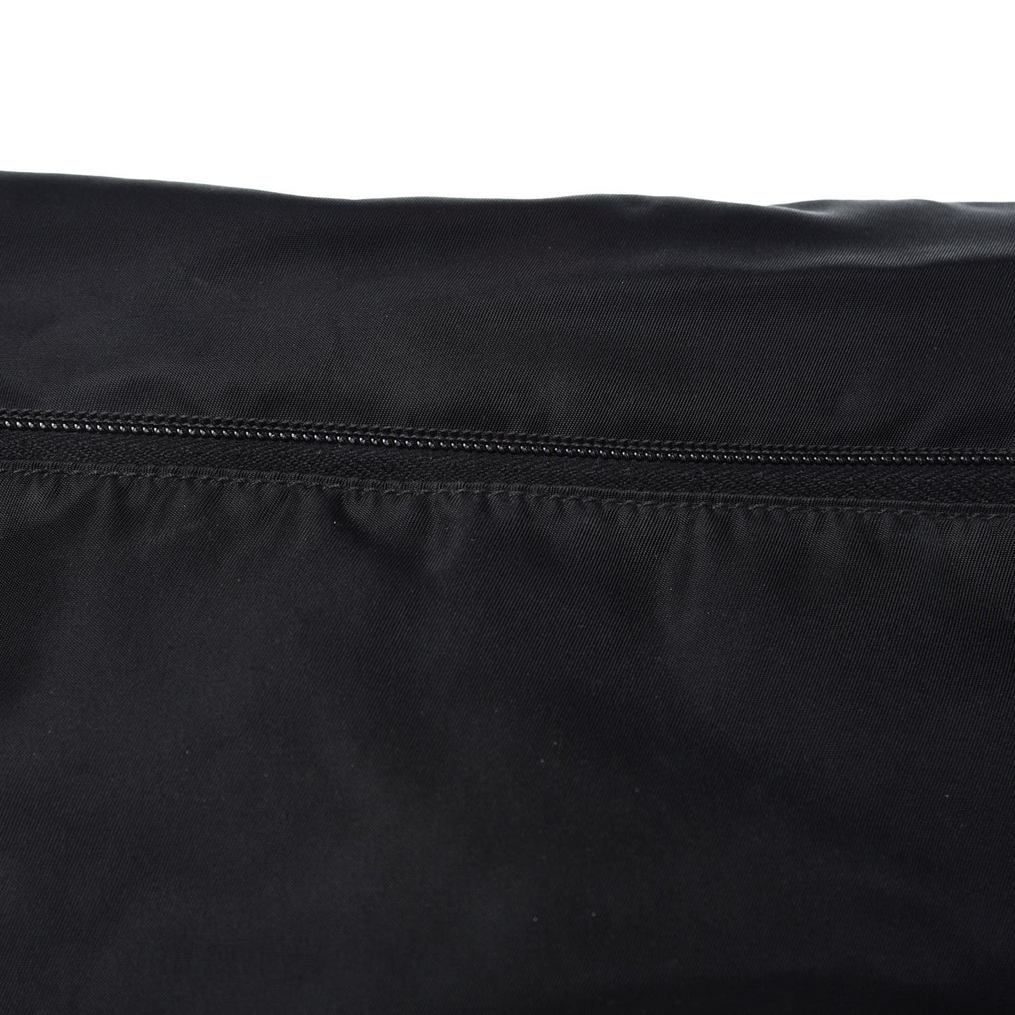 Nylon Vela Messenger Bag Black
