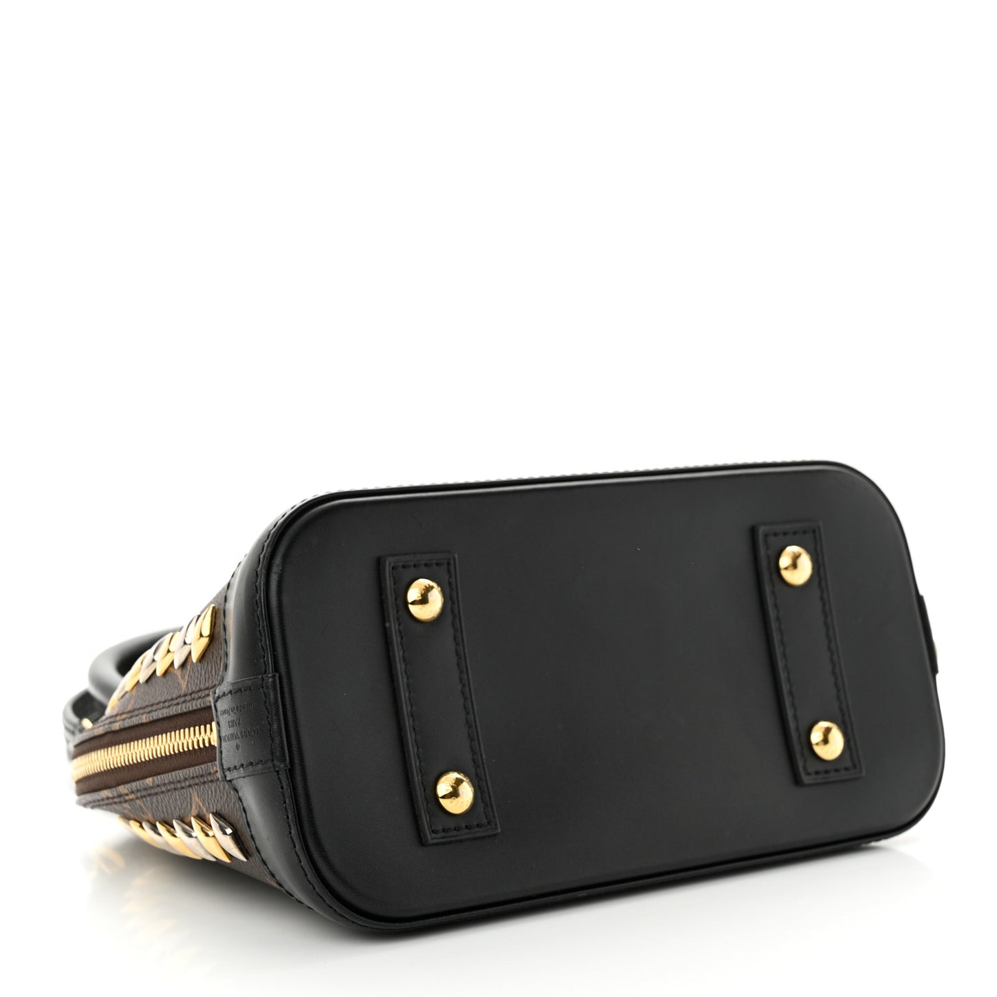 Monogram Macassar Studded Alma BB