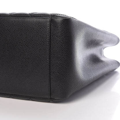 Chanel Caviar Quilted Grand Shopping Tote GST Black 10 of 11