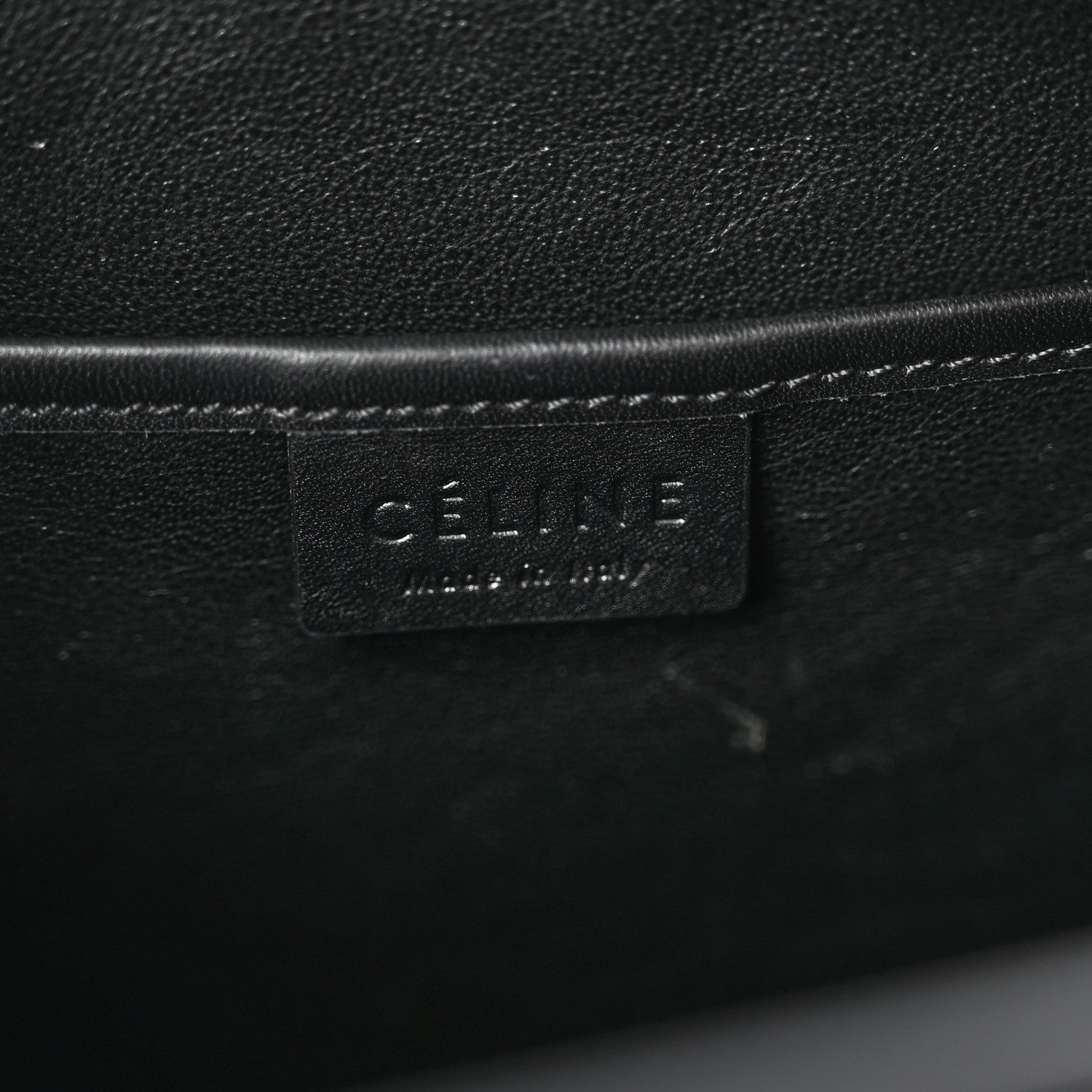 Celine Smooth Calfskin Nano Luggage Black 6 of 13