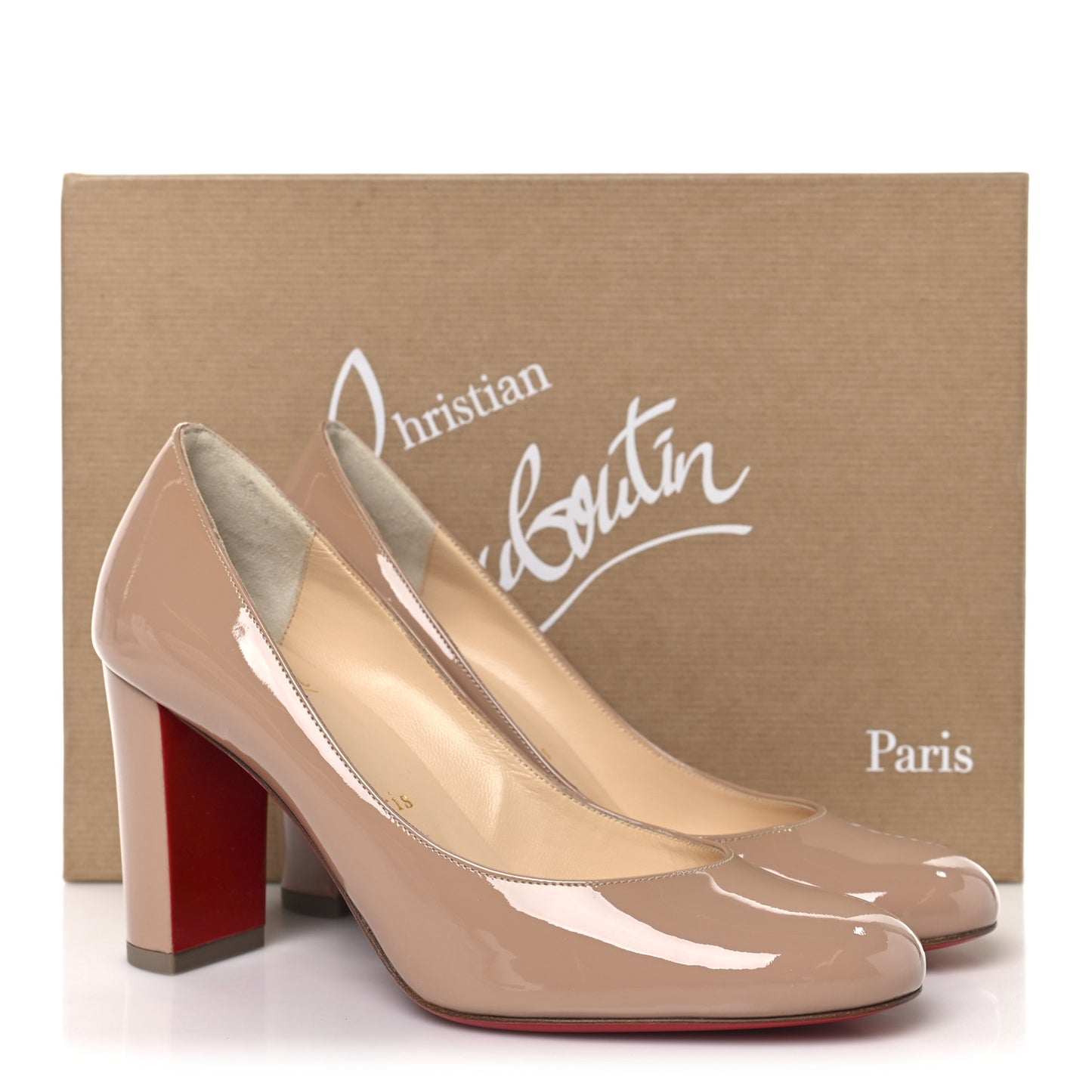 Patent Lady Gena 85 Pumps 35 Nude