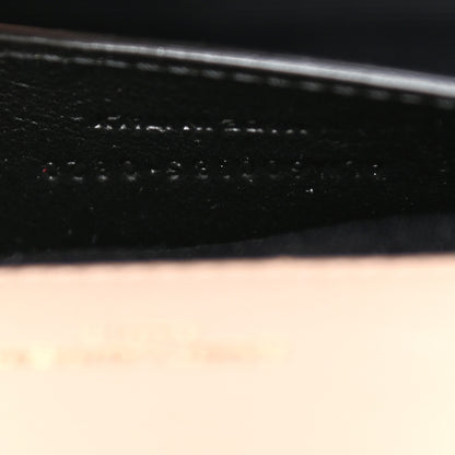 Saint Laurent Grain De Poudre Textured Mixed Matelasse Medium Triquilt Monogram Satchel Dark Beige 7 of 8