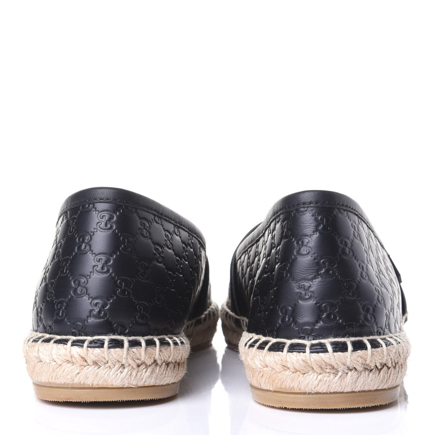 Microguccissima Signature Espadrilles 37.5 Black