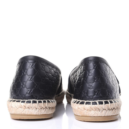 Gucci Microguccissima Signature Espadrilles 37.5 Black 6 of 12