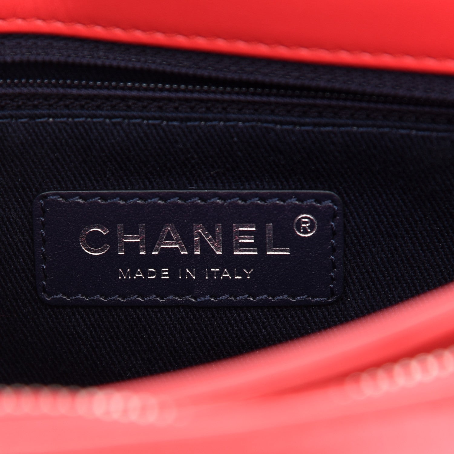 Chanel Aged Calfskin Quilted Express Zip Around Flap Red 6 of 9